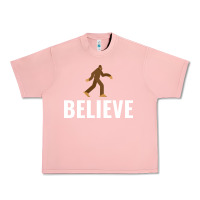 Salmon believe bigfoot white Urban Heavy Tee - artisFamous