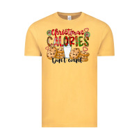 Vintage Mustard christmas calories dont count Vintage Tee - CowhideDigitalArt