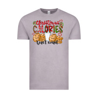 Vintage Zinc christmas calories dont count Vintage Tee - CowhideDigitalArt