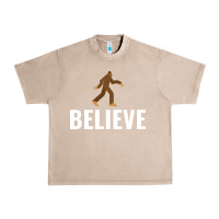 French Oak believe bigfoot white Urban Heavy Tee - artisFamous