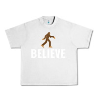 Lunar Rock believe bigfoot white Urban Heavy Tee - artisFamous