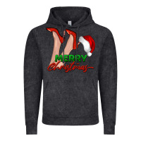Merry Christmas Heels Vintage Hoodie | Teevron