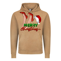 Vintage Camel merry Christmas heels Vintage Hoodie - BarkalooDesign