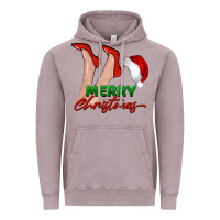 Vintage Zinc merry Christmas heels Vintage Hoodie - BarkalooDesign