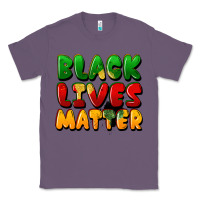 Lavender black lives matter Classic Tee - FaDigitalArtStudio
