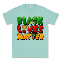 Seafoam black lives matter Classic Tee - FaDigitalArtStudio
