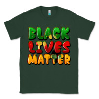 Sports Green black lives matter Classic Tee - FaDigitalArtStudio
