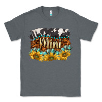 Charcoal Heather western mini Classic Tee - BarkalooDesign