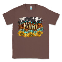 Chestnut western mini Classic Tee - BarkalooDesign