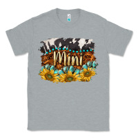 Heather Grey western mini Classic Tee - BarkalooDesign