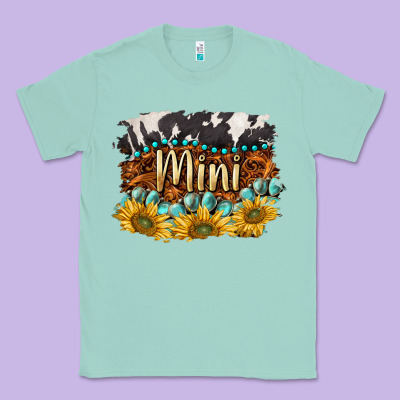 Western Mini Classic Tee Designed By Barkaloodesign