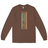 Chestnut Fall Pattern Long Sleeve Tee - Artiststas