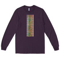 Plum Fall Pattern Long Sleeve Tee - Artiststas