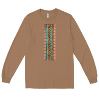 Toasted Coconut Fall Pattern Long Sleeve Tee - Artiststas