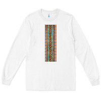 White Fall Pattern Long Sleeve Tee - Artiststas