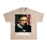 French Oak Notorious R.B.G. Funny Progressive, Liberal Ruth Bader Ginsburg Urban Heavy Tee - artisFamous