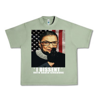 Oil Green Notorious R.B.G. Funny Progressive, Liberal Ruth Bader Ginsburg Urban Heavy Tee - artisFamous