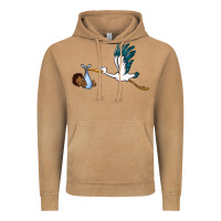Vintage Camel stork with black baby boy Vintage Hoodie - BarkalooDesign