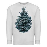 Dove Grey Colorado Blue Spruce Premium Sweatshirt - RanaPortraitStore