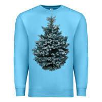 Ocean Blue Colorado Blue Spruce Premium Sweatshirt - RanaPortraitStore