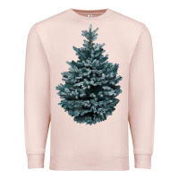 Pale Pink Colorado Blue Spruce Premium Sweatshirt - RanaPortraitStore