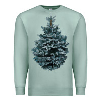 Seafoam Colorado Blue Spruce Premium Sweatshirt - RanaPortraitStore