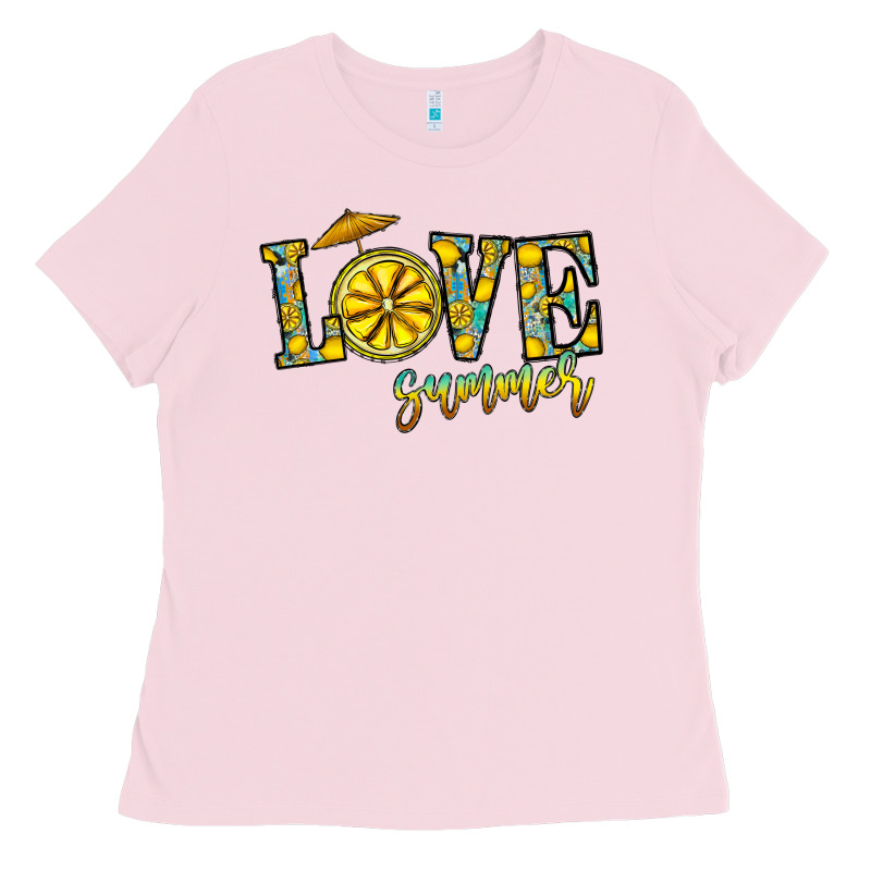 Love Summer Ladies Tee by CowhideDigitalArt | Teevron
