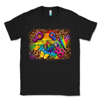 Black lgbtq background Classic Tee - FaDigitalArtStudio