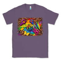 Lavender lgbtq background Classic Tee - FaDigitalArtStudio