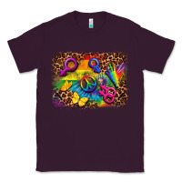 Plum lgbtq background Classic Tee - FaDigitalArtStudio