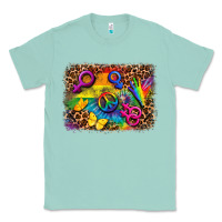 Seafoam lgbtq background Classic Tee - FaDigitalArtStudio