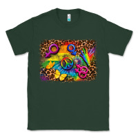 Sports Green lgbtq background Classic Tee - FaDigitalArtStudio
