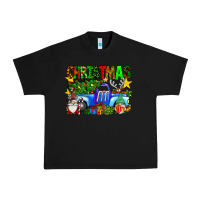 Black christmas truck Urban Heavy Tee - SublimationCraftShop