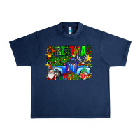Navy christmas truck Urban Heavy Tee - SublimationCraftShop