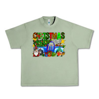 Oil Green christmas truck Urban Heavy Tee - SublimationCraftShop