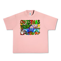 Salmon christmas truck Urban Heavy Tee - SublimationCraftShop