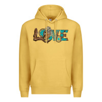 Antique Gold owl love Premium Hoodie - BarkalooDesign