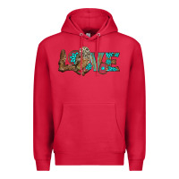 Cardinal owl love Premium Hoodie - BarkalooDesign