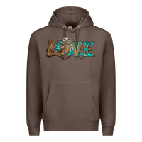 Coffee owl love Premium Hoodie - BarkalooDesign