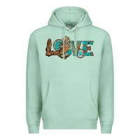 Seafoam owl love Premium Hoodie - BarkalooDesign