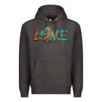 Smoke owl love Premium Hoodie - BarkalooDesign