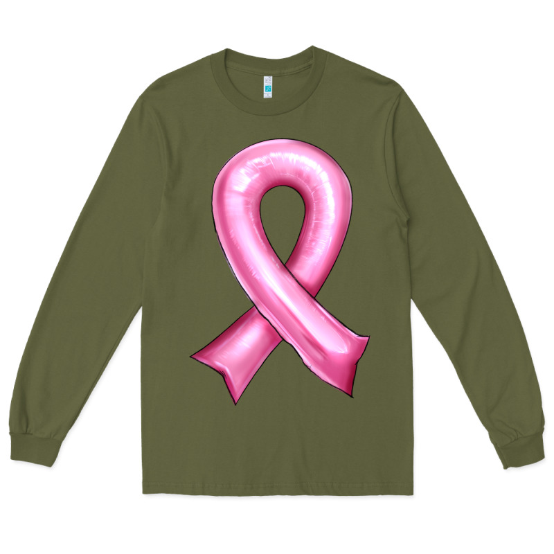 Balloon Cancer Ribbon Long Sleeve Tee by Artiststas | Teevron