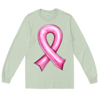 Matcha Balloon cancer ribbon Long Sleeve Tee - Artiststas