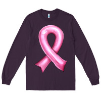 Plum Balloon cancer ribbon Long Sleeve Tee - Artiststas