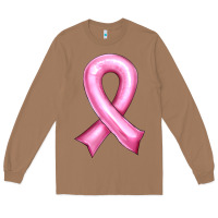 Toasted Coconut Balloon cancer ribbon Long Sleeve Tee - Artiststas