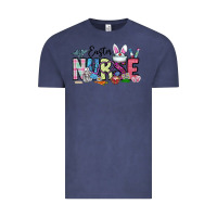 Vintage Denim easter nurse Vintage Tee - CowhideDigitalArt