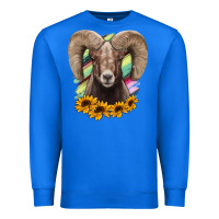 True Royal Bighorn Sheep Premium Sweatshirt - RanaPortraitStore