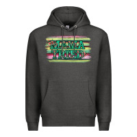Charcoal Heather Floral Mama Tried Premium Hoodie - Jasminsmagicworld