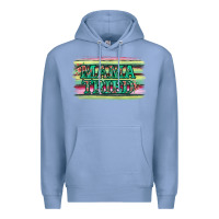 Colony Blue Floral Mama Tried Premium Hoodie - Jasminsmagicworld