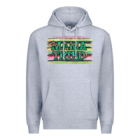 Heather Grey Floral Mama Tried Premium Hoodie - Jasminsmagicworld